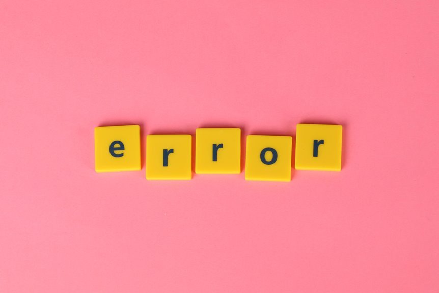 important 508 251 8001 errors continue